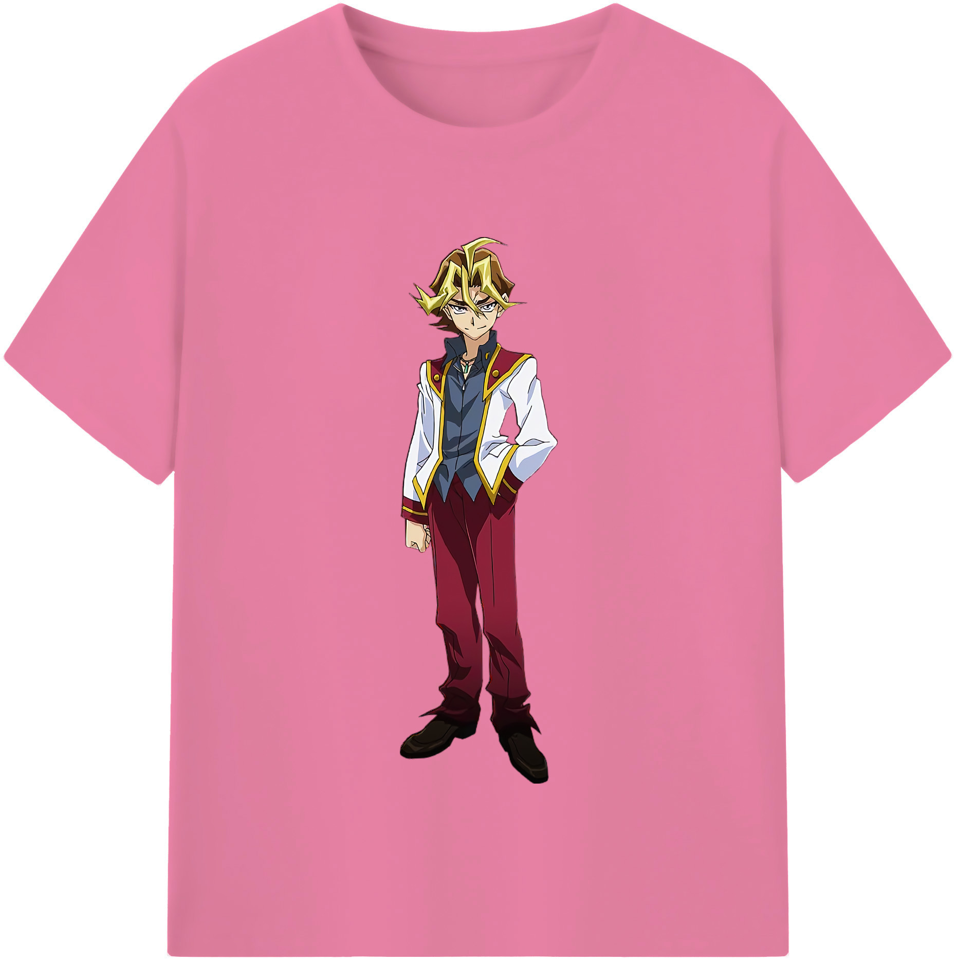 （画像用） 遊☆戯☆王 Yu-Gi-Oh! 綿100％半袖Tシャツ（フロントプリント）